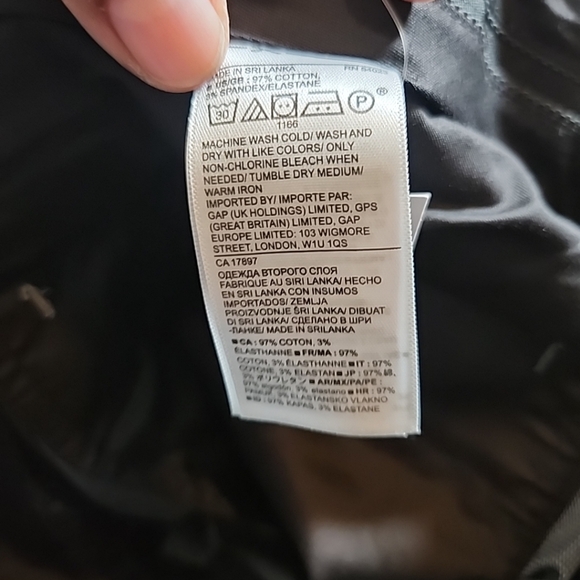 Banana Republic Slim Fit Mid Rise Slim Through Thigh Slim Leg Opening Mens... - Picture 6 of 12